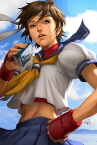 Artgerm作品精选  街霸系列